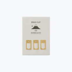 Traveler's Company Traveler's Factory - Clips - Brass - Airplane Traveler's Notebook