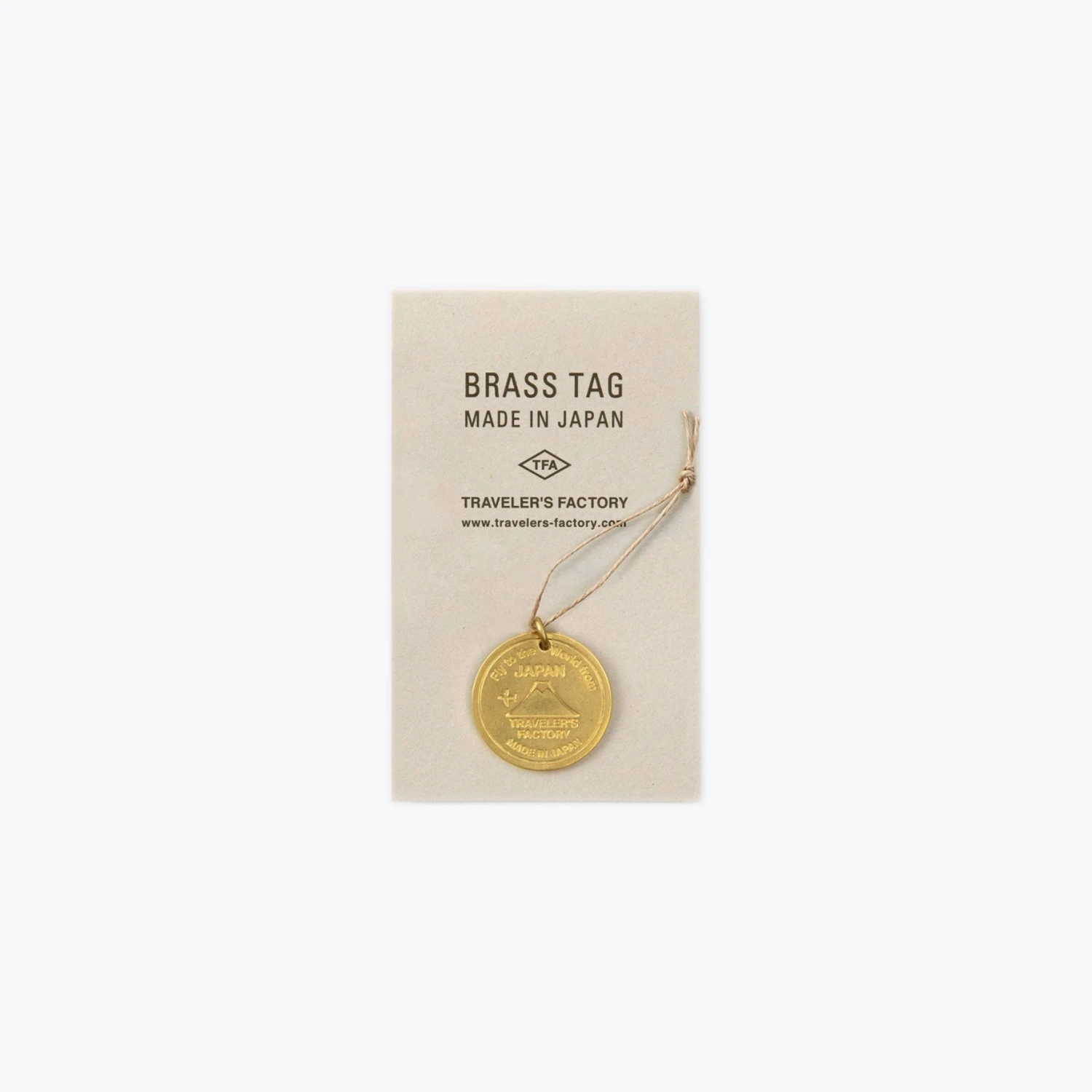 Traveler's Company Traveler's Factory - Charm - Brass - Japan Trip 3 Traveler's Company Traveler's Factory - Charm - Brass - Japan Trip