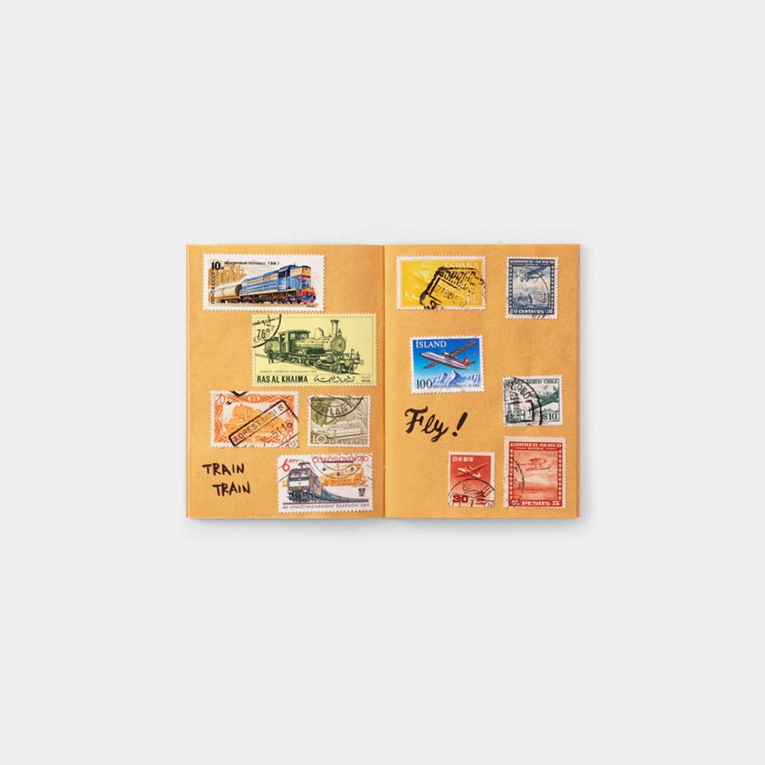 Traveler's Company Traveler's Factory - Insert - Passport - Kraft Yellow 5 Traveler's Company Traveler's Factory - Insert - Passport - Kraft Yellow