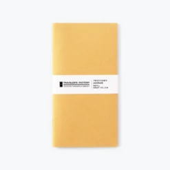 Traveler's Company Traveler's Factory - Insert - Regular - Kraft Yellow Notebooks