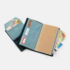 Traveler's Company Traveler's Factory - Zipper Case - Passport - Sky 8 Traveler's Company Traveler's Factory - Zipper Case - Passport - Sky