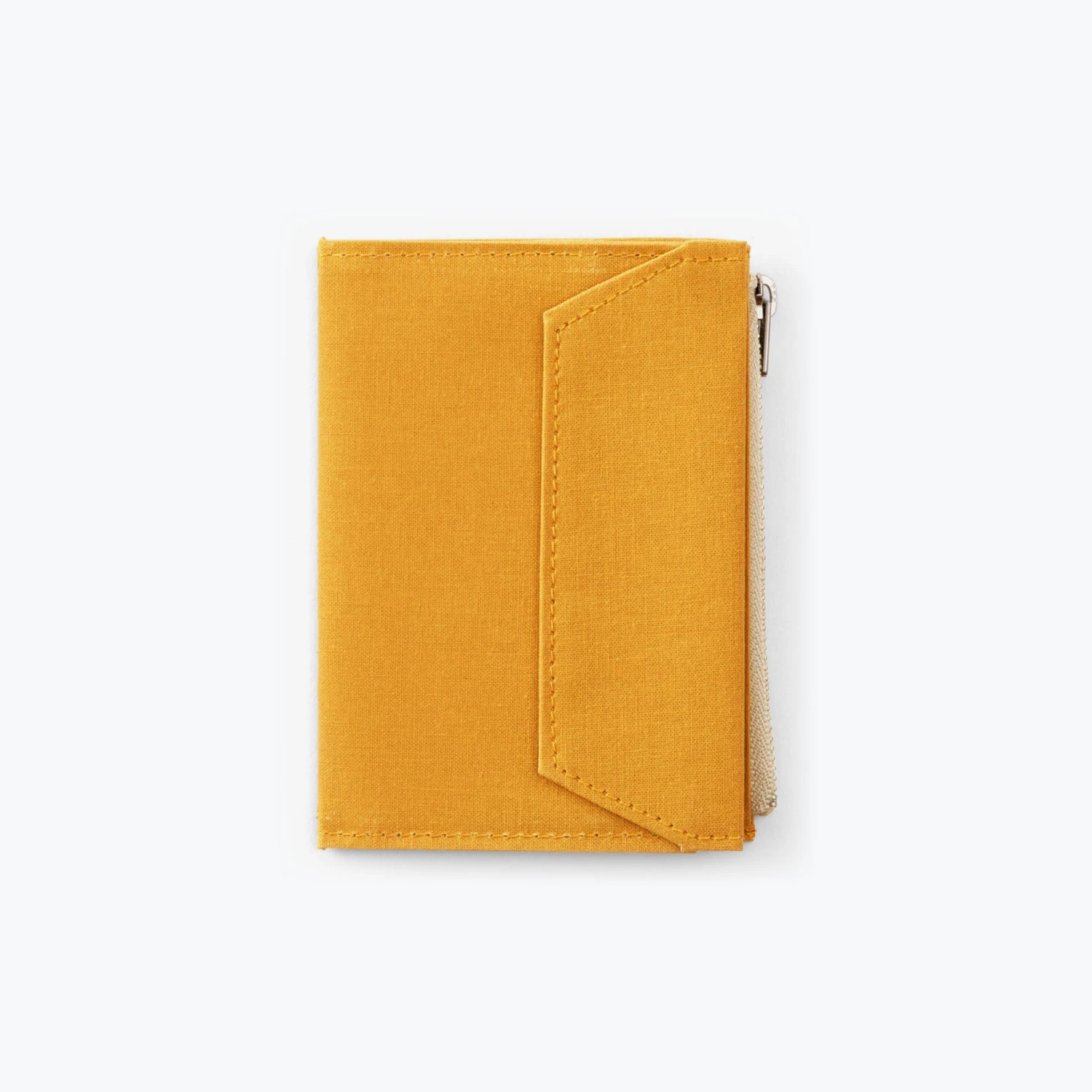 Traveler's Company Traveler's Factory - Zipper Case - Passport - Mustard Notebooks 3 Traveler's Company Traveler's Factory - Zipper Case - Passport - Mustard Notebooks