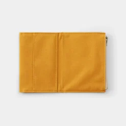 Traveler's Company Traveler's Factory - Zipper Case - Passport - Mustard Notebooks 7 Traveler's Company Traveler's Factory - Zipper Case - Passport - Mustard Notebooks