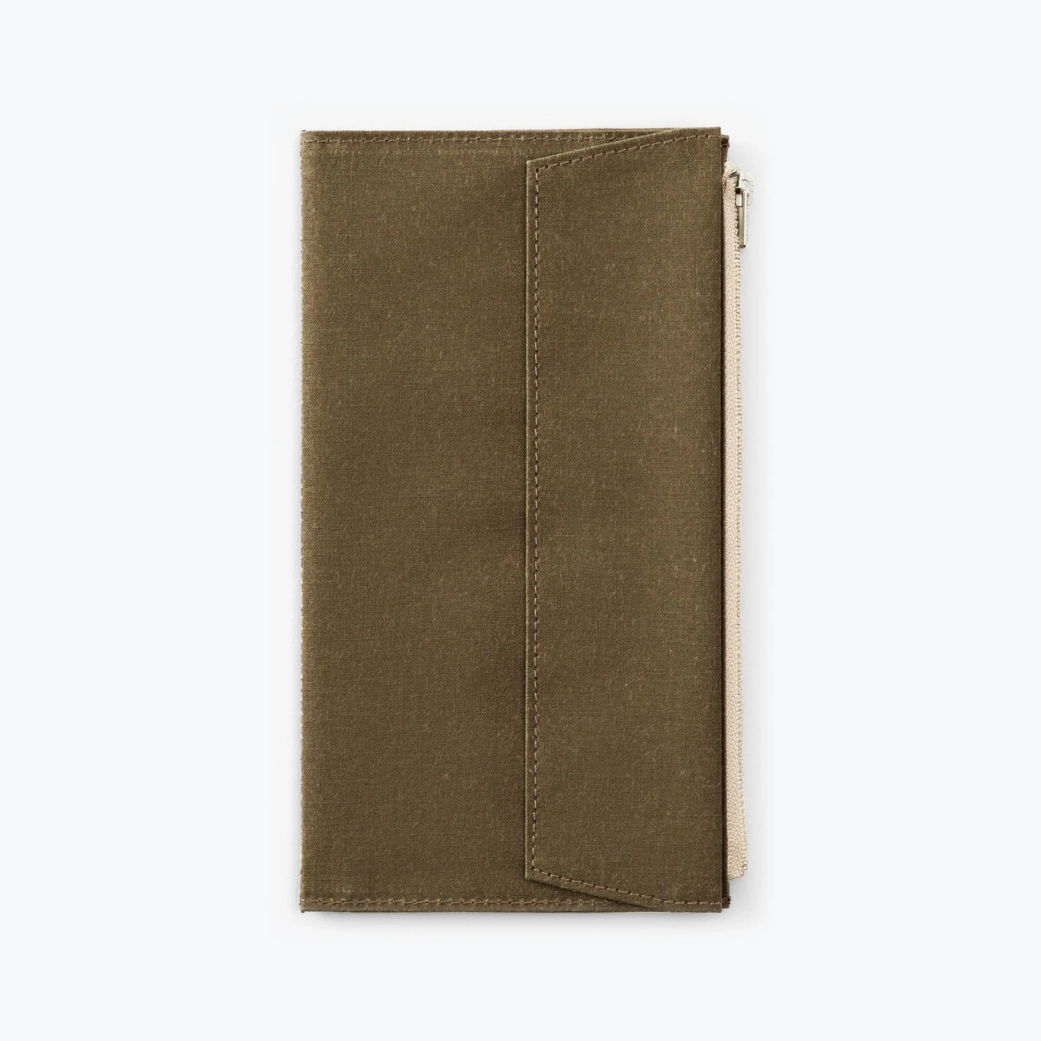 Traveler's Company Traveler's Factory - Zipper Case - Regular - Olive Notebooks 3 Traveler's Company Traveler's Factory - Zipper Case - Regular - Olive Notebooks