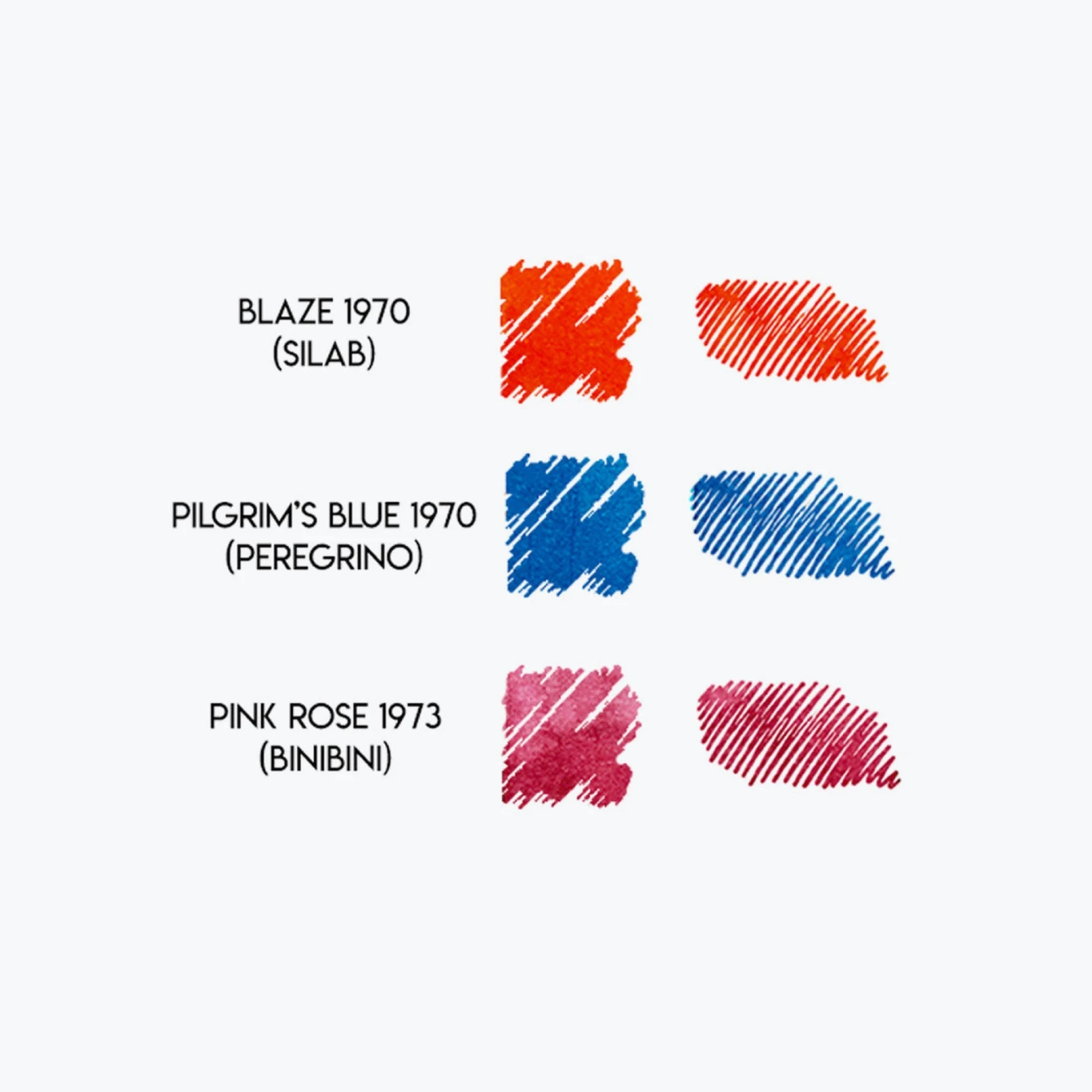 Vinta - Fountain Pen Ink - Capsule Collection - Vintage 4 Vinta - Fountain Pen Ink - Capsule Collection - Vintage