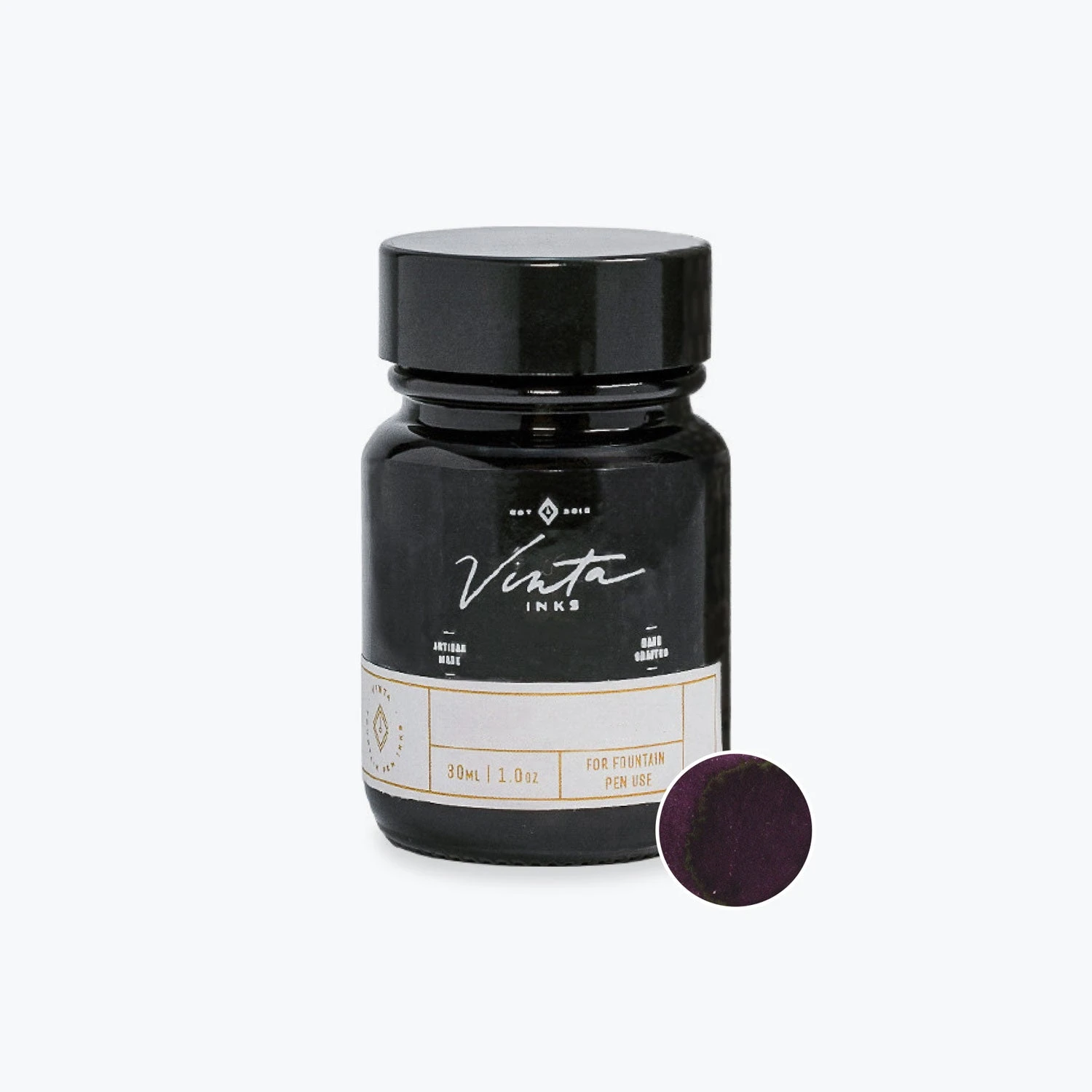 Vinta - Fountain Pen Ink - Standard - Mulberry (Ubi 1663) Fountain Pen Inks 3 Vinta - Fountain Pen Ink - Standard - Mulberry (Ubi 1663) Fountain Pen Inks