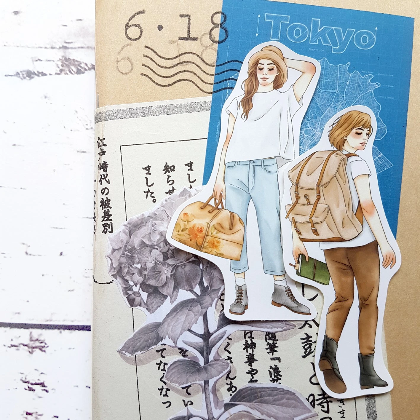 Windry R. - Planner Sticker - Wanderlust (Refill) 3 Windry R. - Planner Sticker - Wanderlust (Refill)