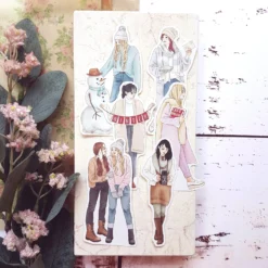 Windry R. - Planner Sticker - Winter Joy (Tin) Planner Stickers 7 Windry R. - Planner Sticker - Winter Joy (Tin) Planner Stickers