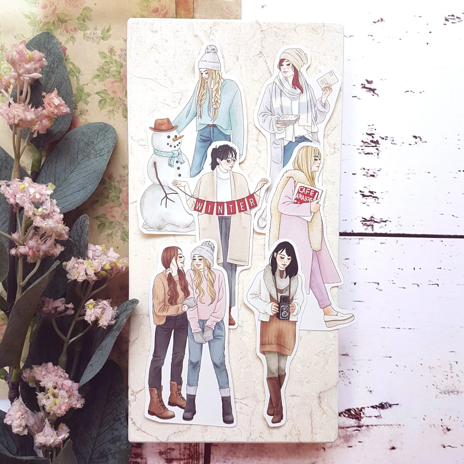 Windry R. - Planner Sticker - Winter Joy (Tin) Planner Stickers 5 Windry R. - Planner Sticker - Winter Joy (Tin) Planner Stickers