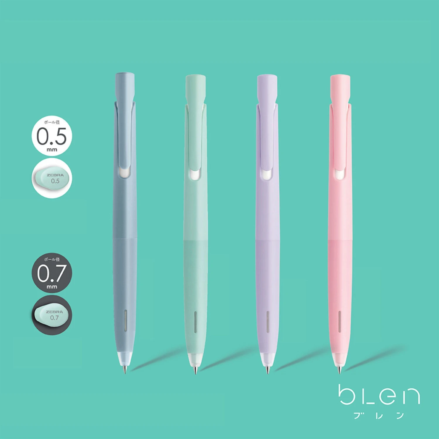 Zebra - Ballpoint Pen - Blen New - Light Pink New Arrivals 4 Zebra - Ballpoint Pen - Blen New - Light Pink New Arrivals