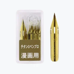 Zebra - Calligraphy Nib - Titanium Pro G Nib - Box Of 10 Calligraphy Nibs