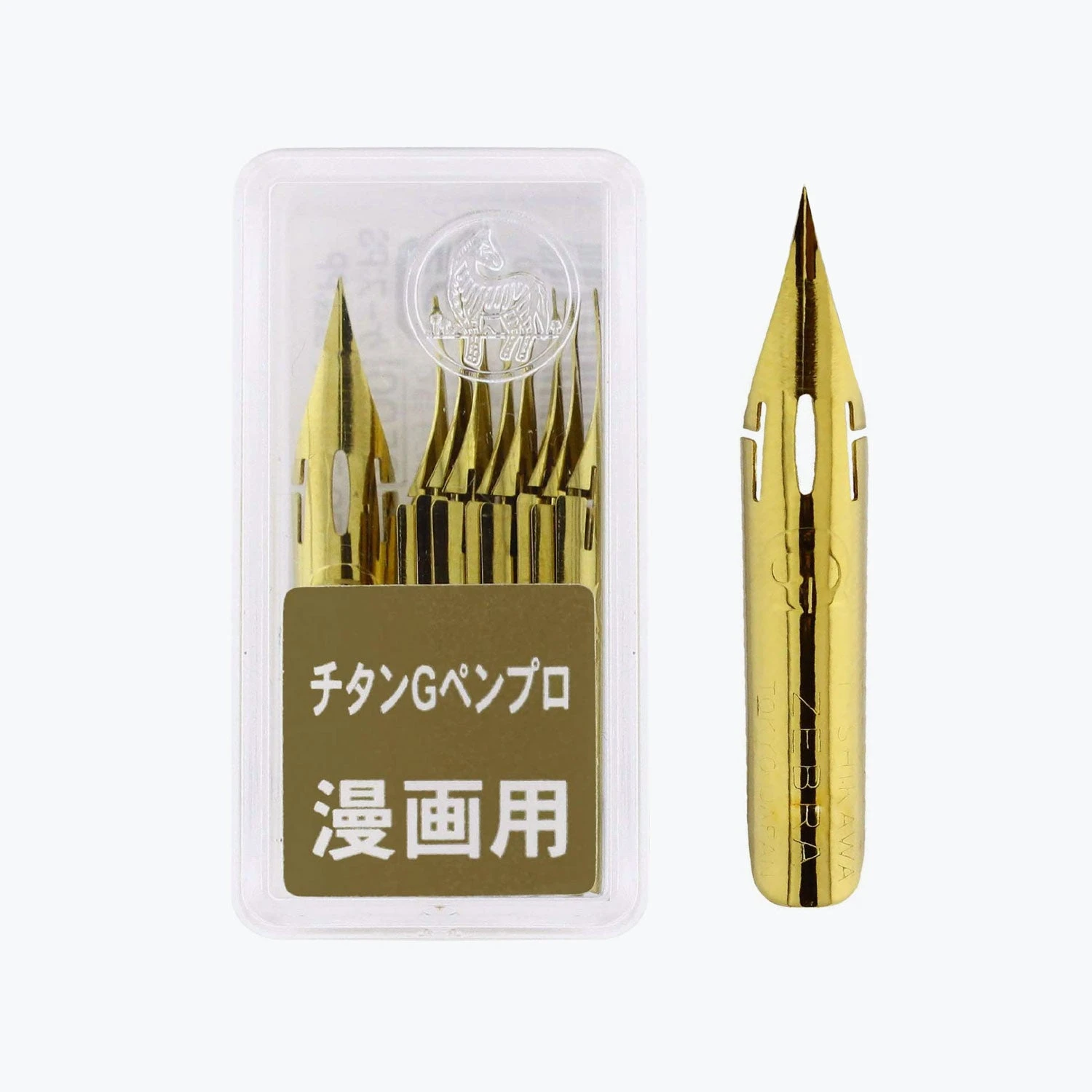 Zebra - Calligraphy Nib - Titanium Pro G Nib - Box Of 10 Calligraphy Nibs 3 Zebra - Calligraphy Nib - Titanium Pro G Nib - Box Of 10 Calligraphy Nibs