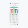 Zebra - Highlighter - Mildliner Double Sided - Refresh Mild Set 2 Zebra - Highlighter - Mildliner Double Sided - Refresh Mild Set
