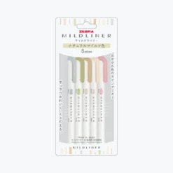 Zebra - Highlighter - Mildliner Double Sided - Neutral Set [Coming Soon] New Arrivals