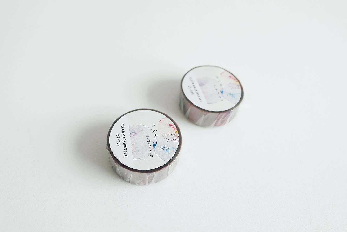 Yohaku - Washi Tape - Asanoiro (Clear) 3 Yohaku - Washi Tape - Asanoiro (Clear)