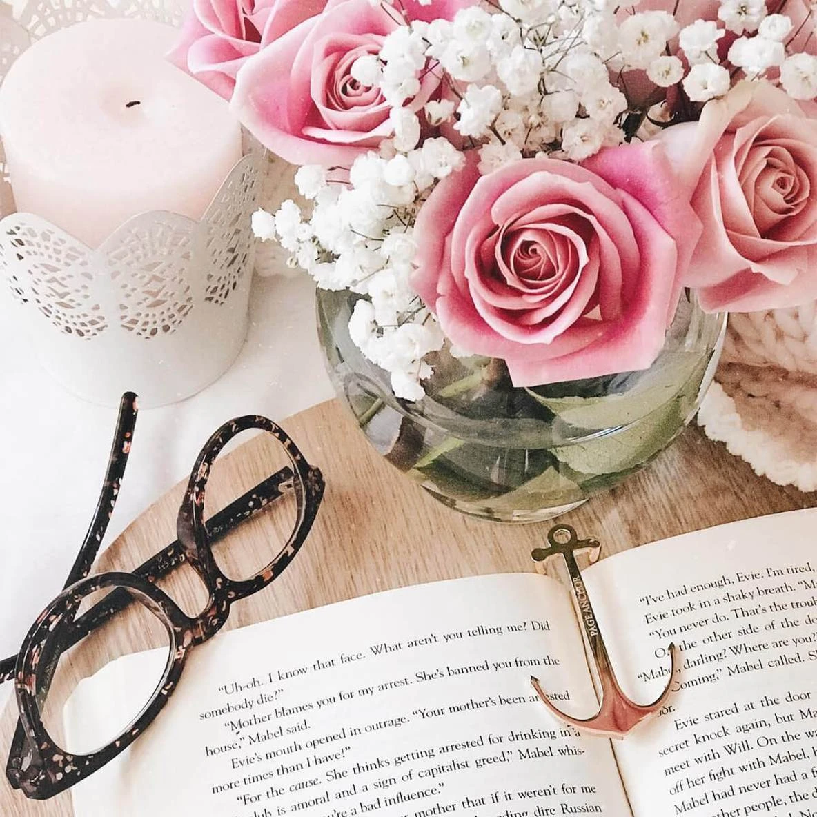 Bookmarks Page Anchor - Page Holder - Rose Gold 5 Bookmarks Page Anchor - Page Holder - Rose Gold