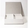 Boxes Bookbinders Design - Box - A4 Two Level - Light Grey
