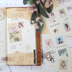 Planner Stickers Windry R. - Planner Sticker - Love Story (Postal Stamps) 7 Planner Stickers Windry R. - Planner Sticker - Love Story (Postal Stamps)