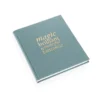Bookbinders Design - Cloth Notebook - Quote - Magic Brilliant - Dusty Green Notebooks 1 Bookbinders Design - Cloth Notebook - Quote - Magic Brilliant - Dusty Green Notebooks