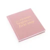 Notebooks Bookbinders Design - Cloth Notebook - Quote - Every Journey - Dusty Pink 1 Notebooks Bookbinders Design - Cloth Notebook - Quote - Every Journey - Dusty Pink