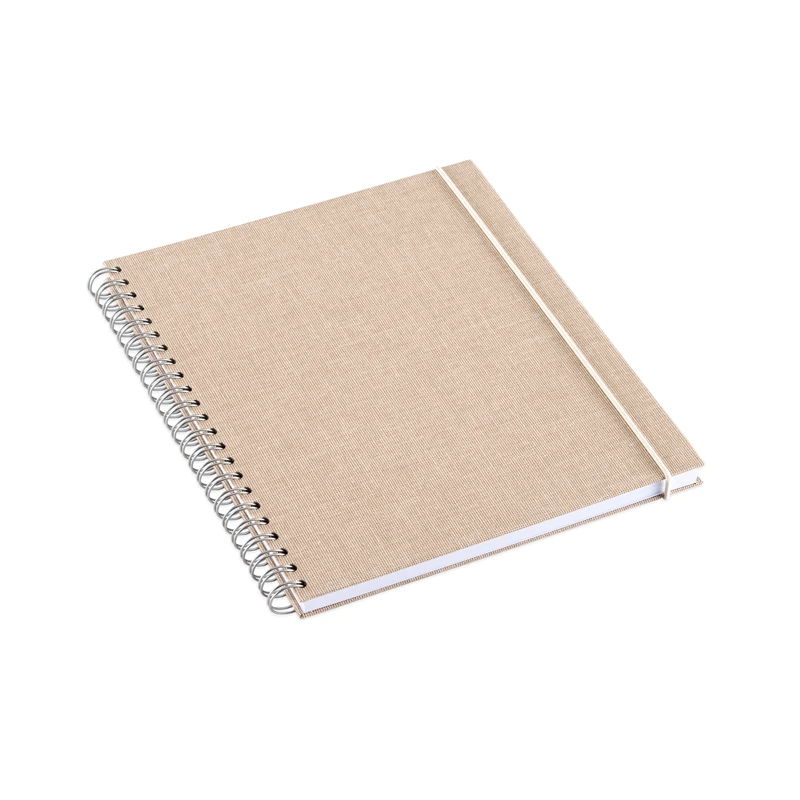 Notebooks Bookbinders Design - Notebook - Wire-O - Hard - Medium - Sandbrown 3 Notebooks Bookbinders Design - Notebook - Wire-O - Hard - Medium - Sandbrown